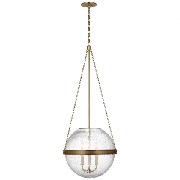 Globe Pendant - Soft Brass