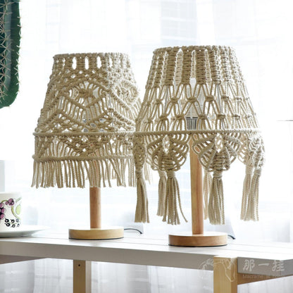 Macrame Desk lamp Table Lamp