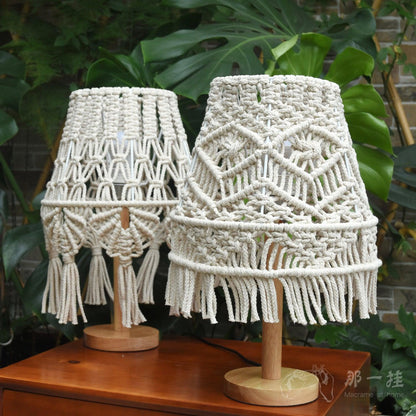 Macrame Desk lamp Table Lamp