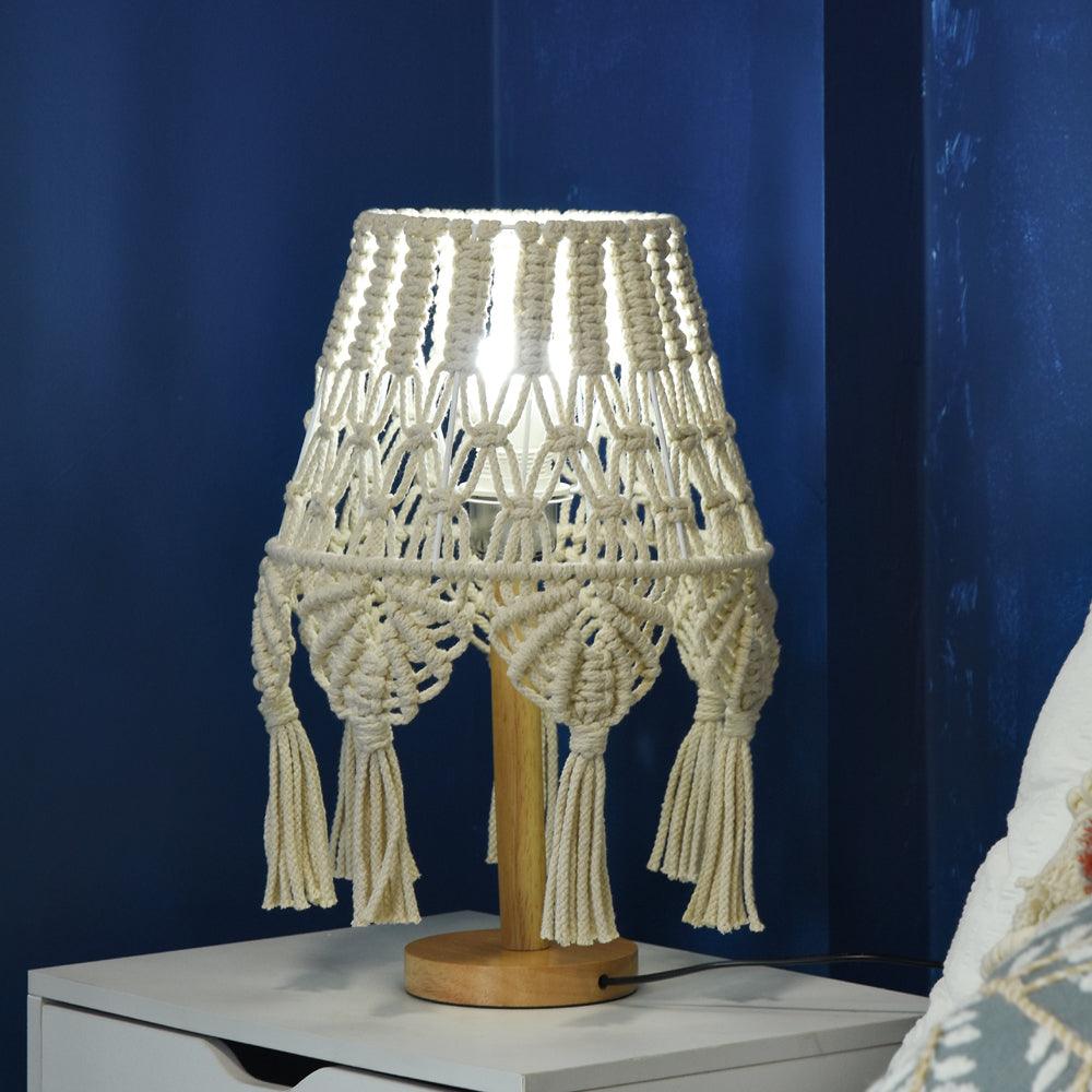 Macrame Desk lamp Table Lamp