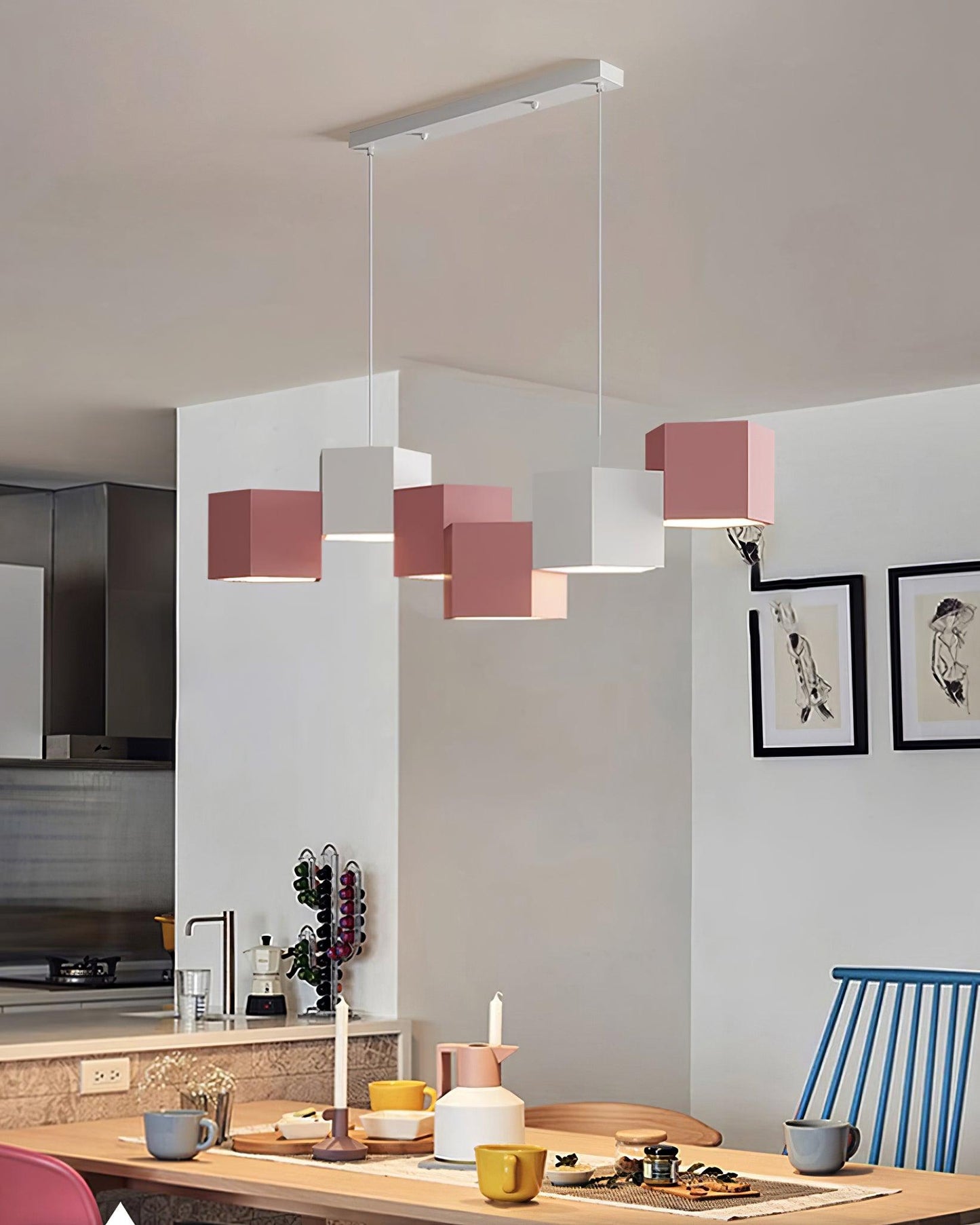 Magic Cube Hanging light Pendant Lamp