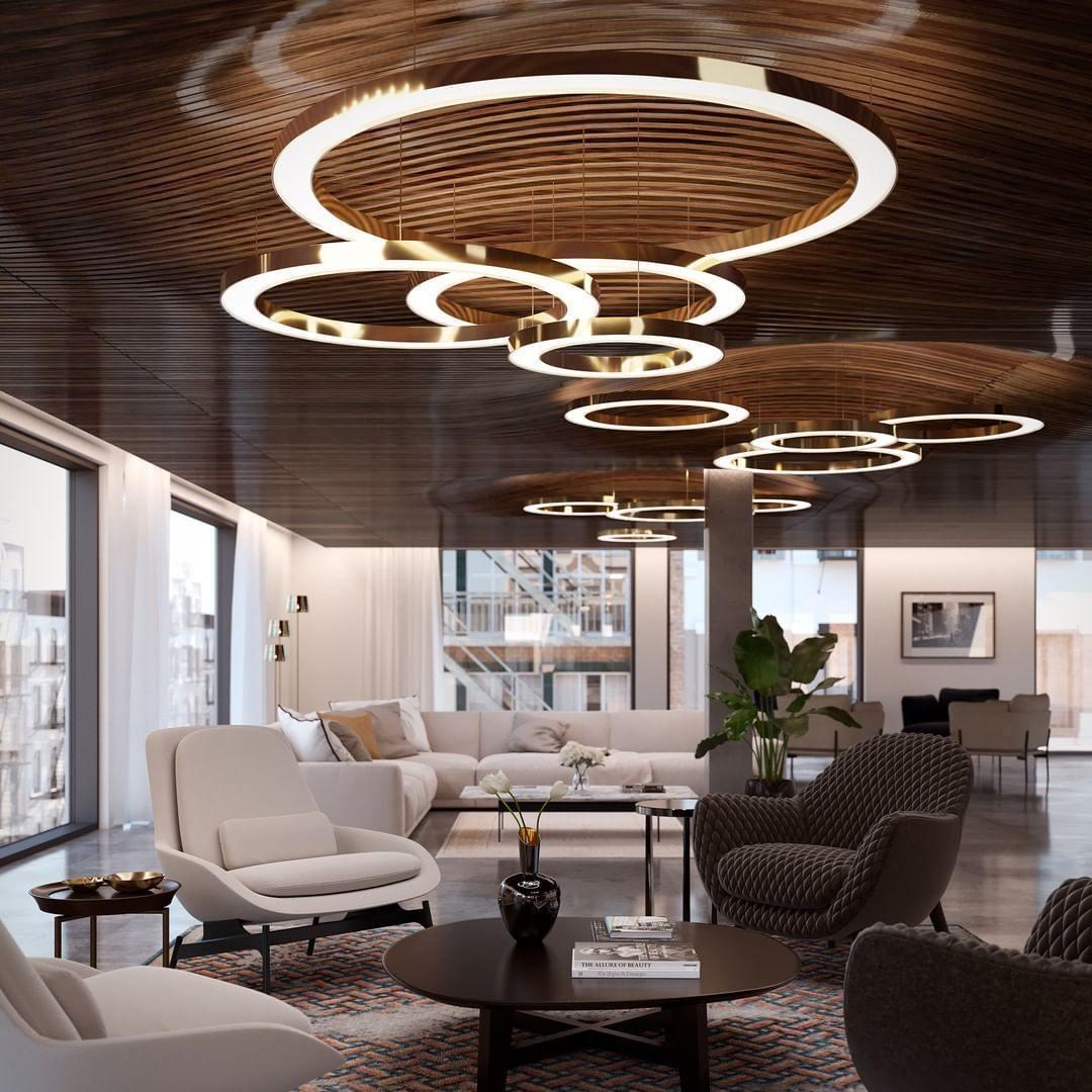 Ring LED Ceiling light fitting Pendant Light