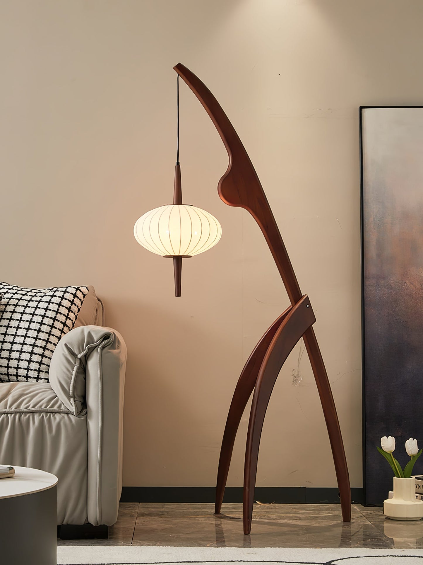 Mantis Wood Ambient Floor Lamp Floor Lamp