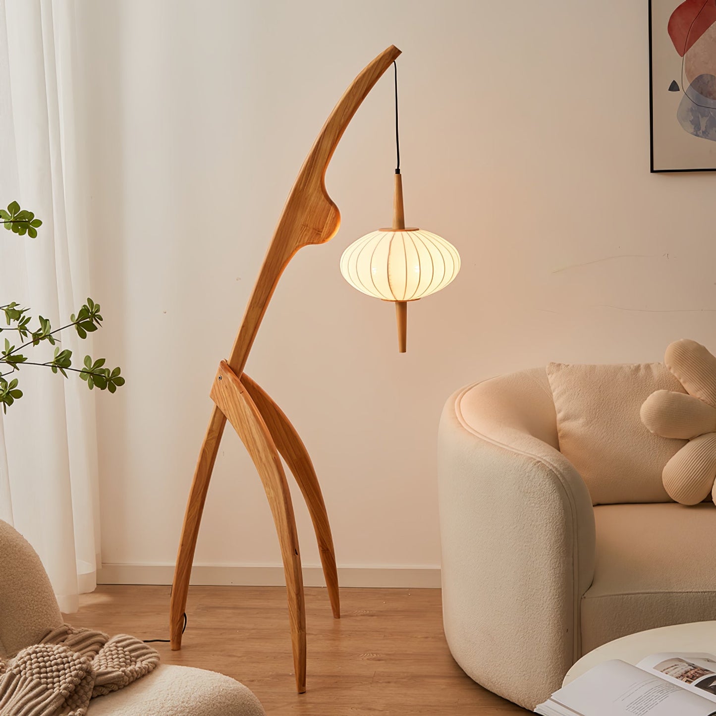 Mantis Wood Ambient Floor Lamp Floor Lamp