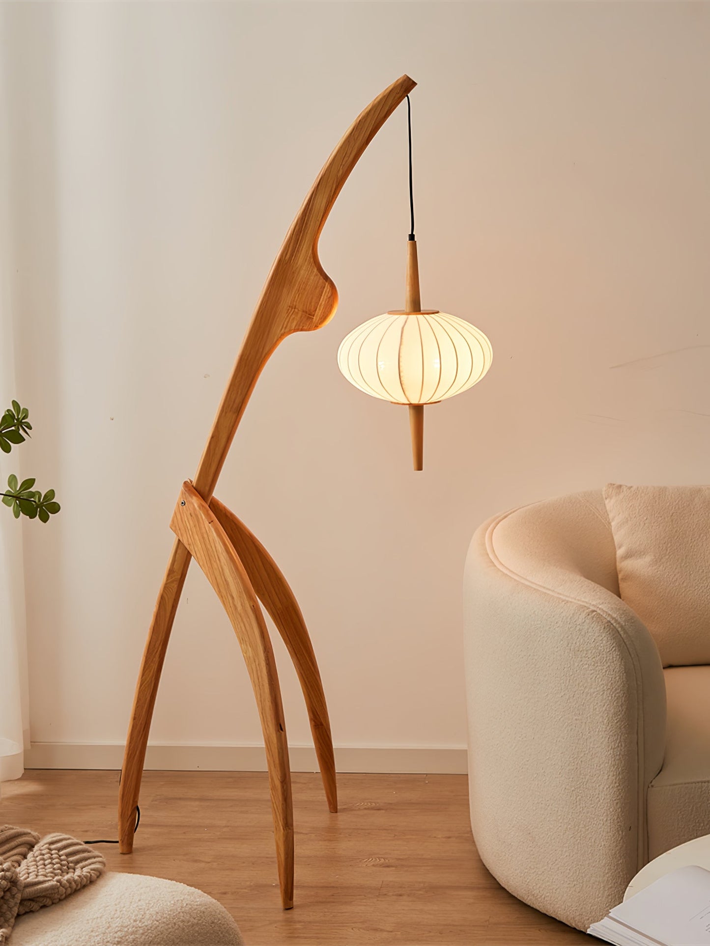 Mantis Wood Ambient Floor Lamp Floor Lamp