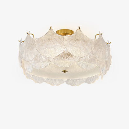 Maple Leaf Cluster Overhead fixture Ceiling Light