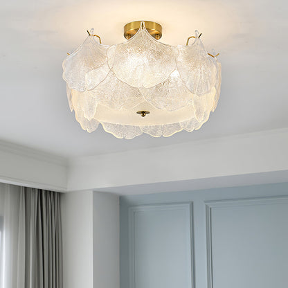 Maple Leaf Cluster Overhead fixture Ceiling Light