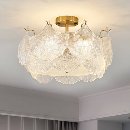 Maple Leaf Cluster Overhead fixture Ceiling Light