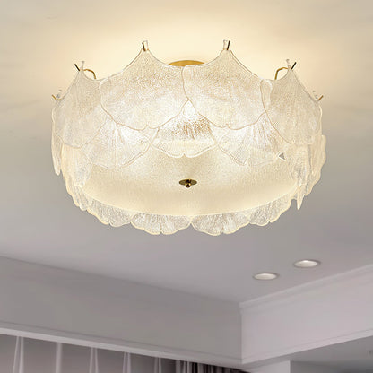 Maple Leaf Cluster Overhead fixture Ceiling Light