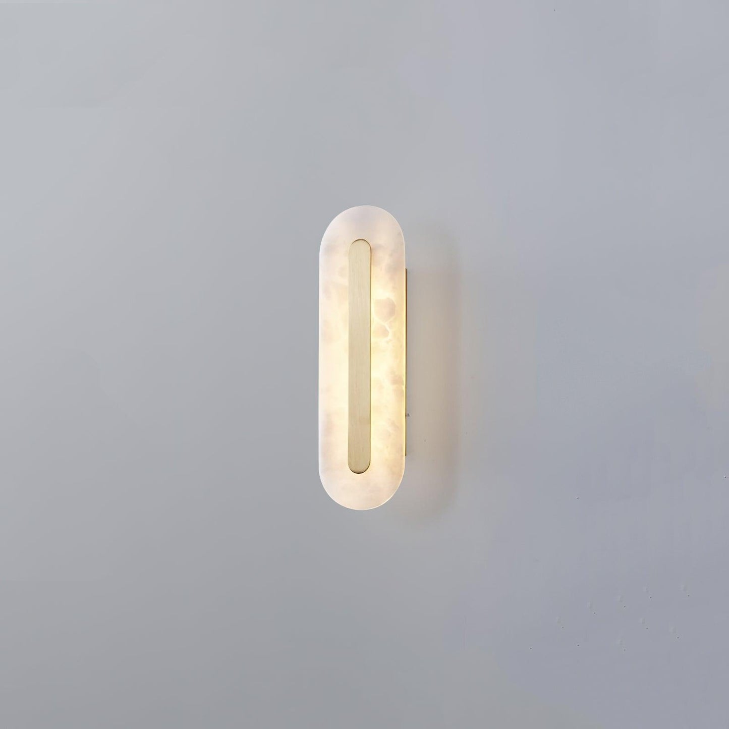 Alabaster Rounded Wall light fixture Wall Light