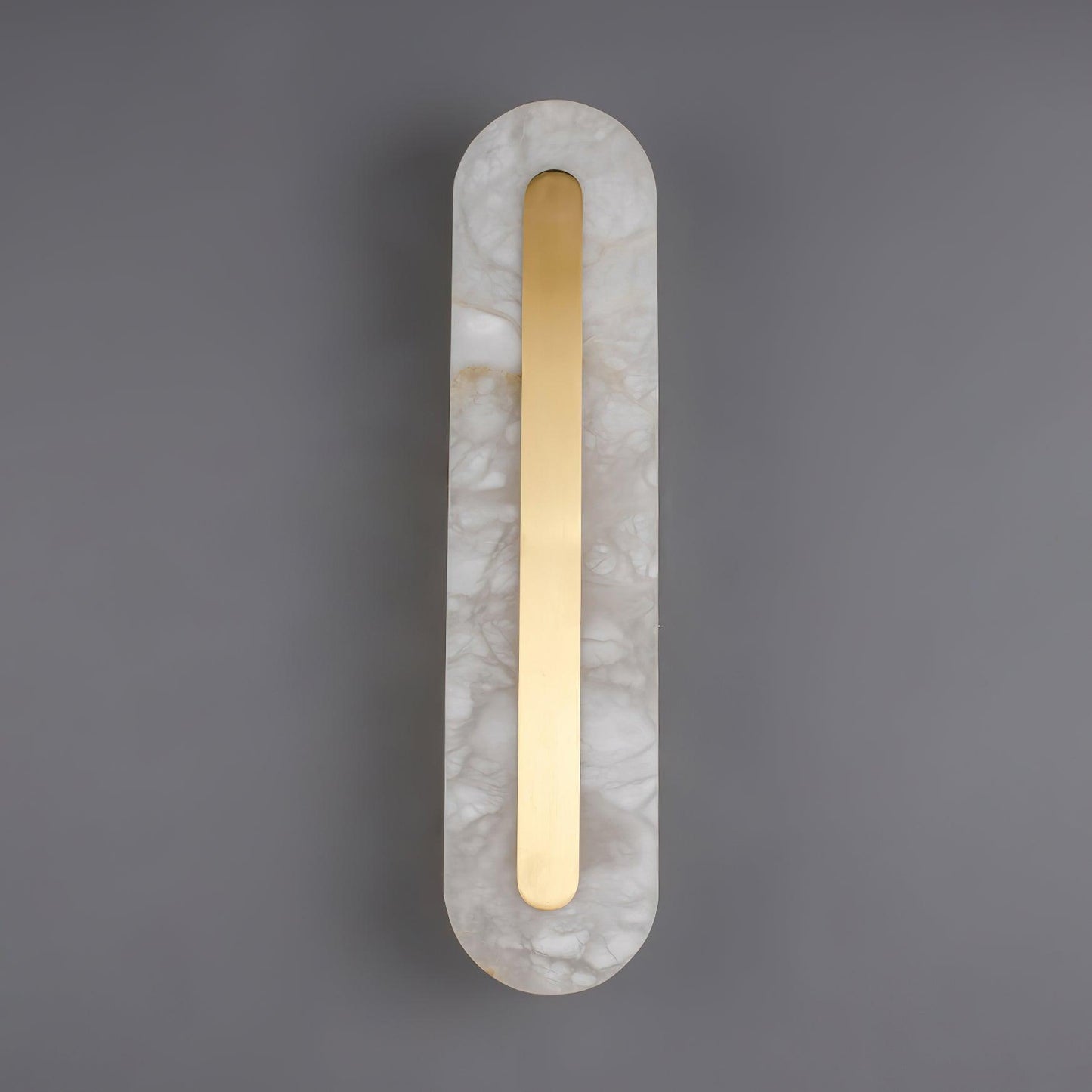 Alabaster Rounded Wall light fixture Wall Light