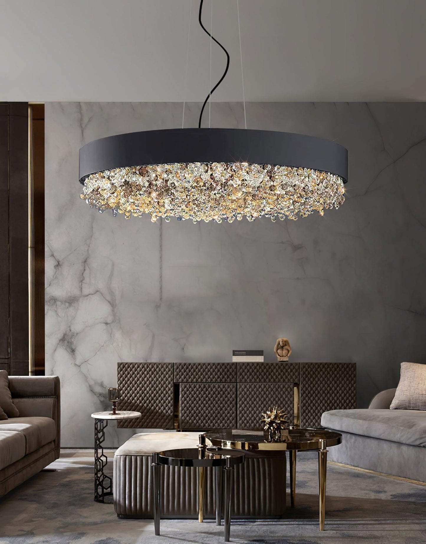 Marilyn Modern Crystal Drop light Pendant Light