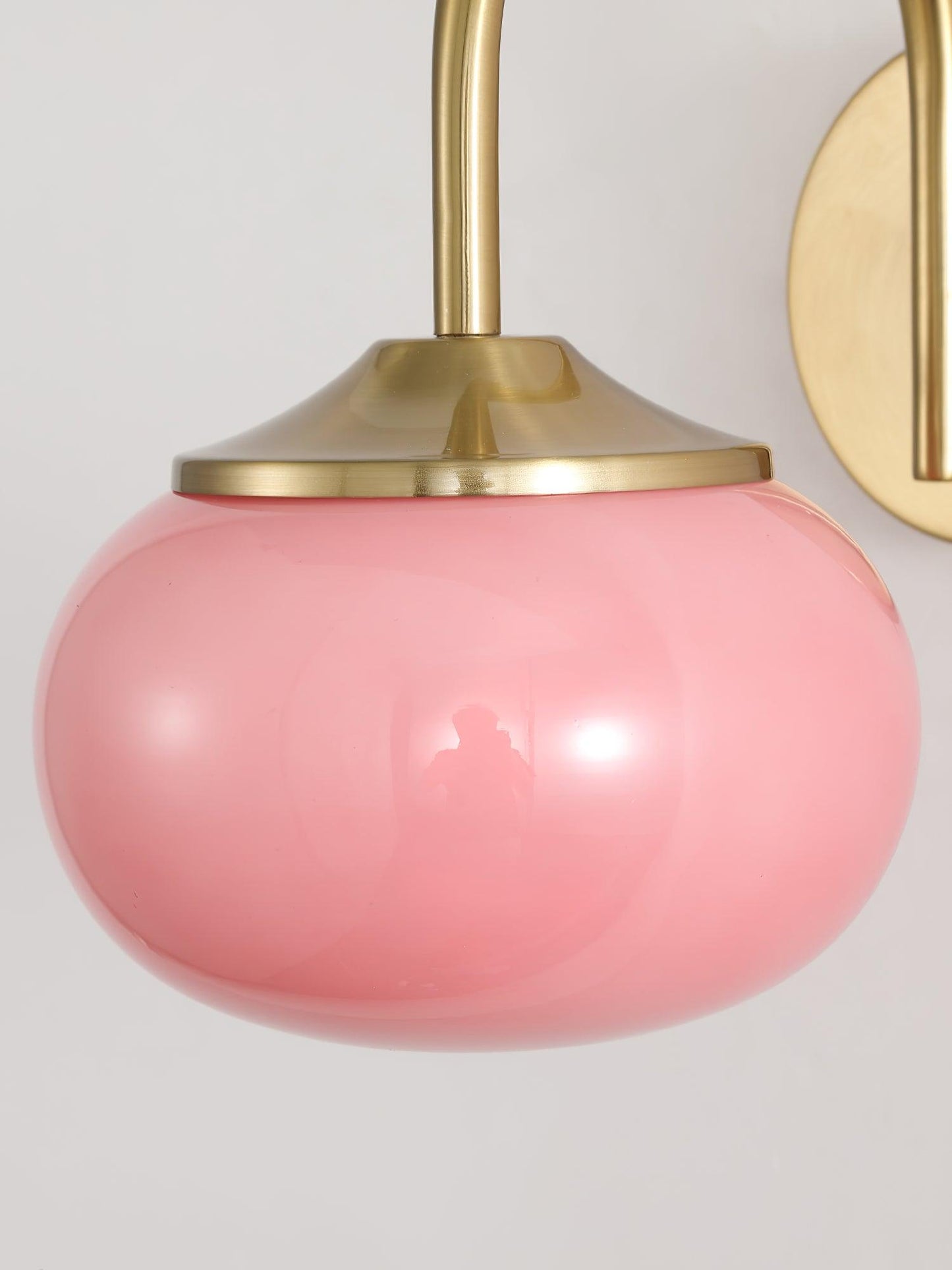 Marshmallow Bracket light Sconce Plug Version