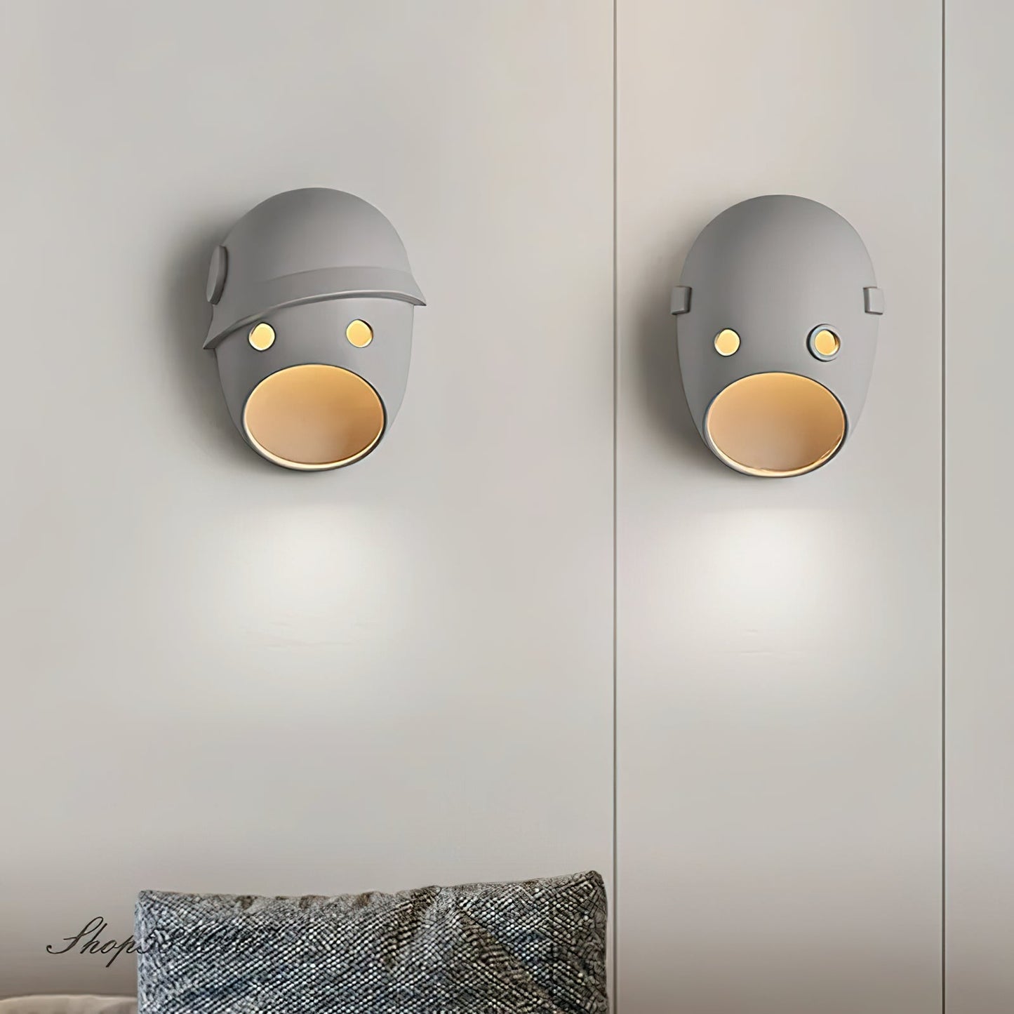 Mask Wall-mounted lamp Wall Light