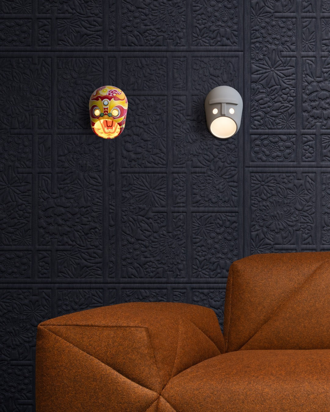 Mask Wall-mounted lamp Wall Light