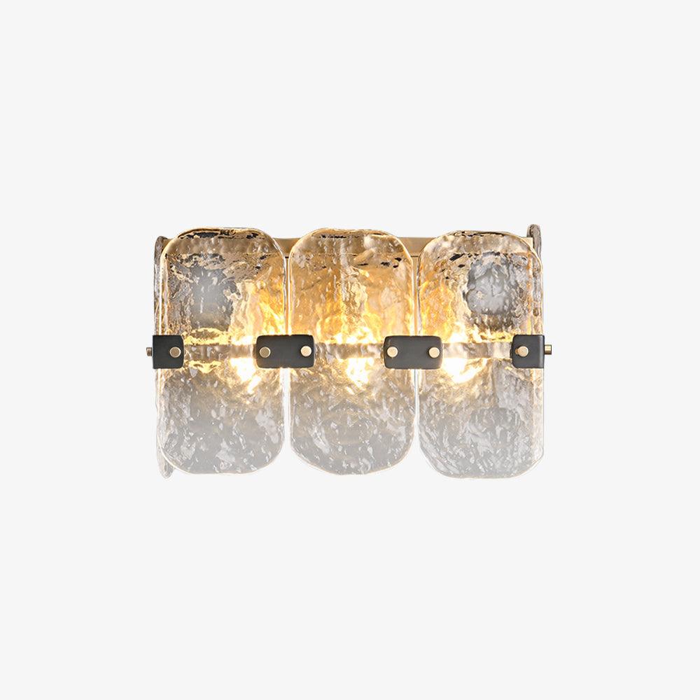 Massive Glass Wall light fixture Wall Sconces