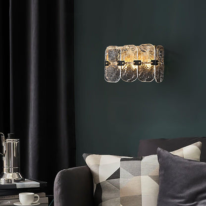 Massive Glass Wall light fixture Wall Sconces