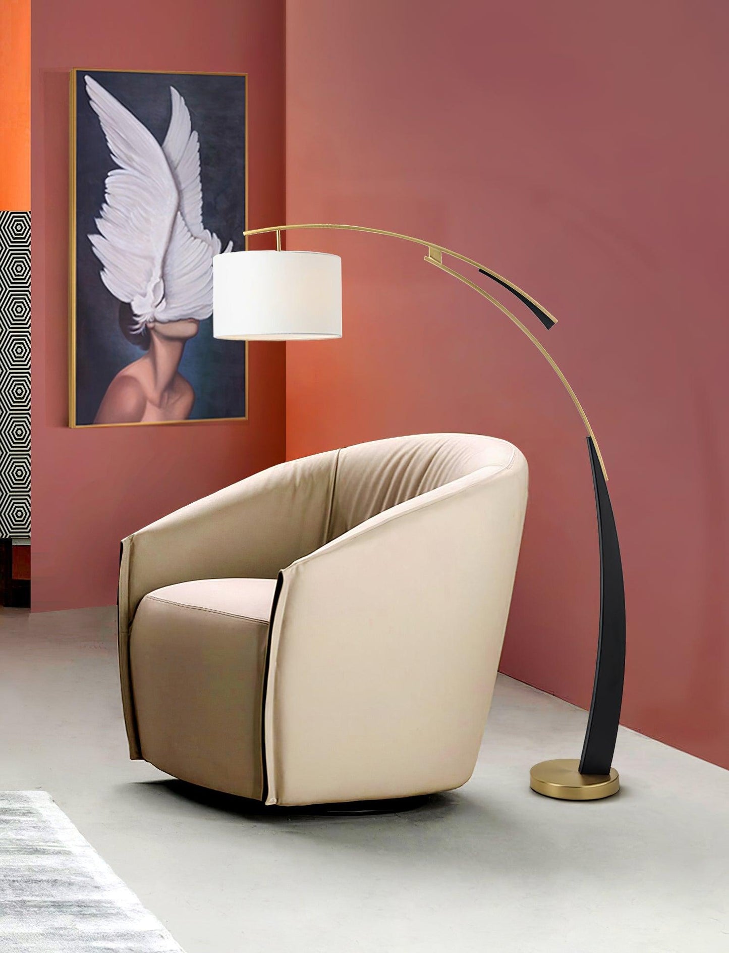 Matterhorn Arc Uplight Lamp Floor Lamp