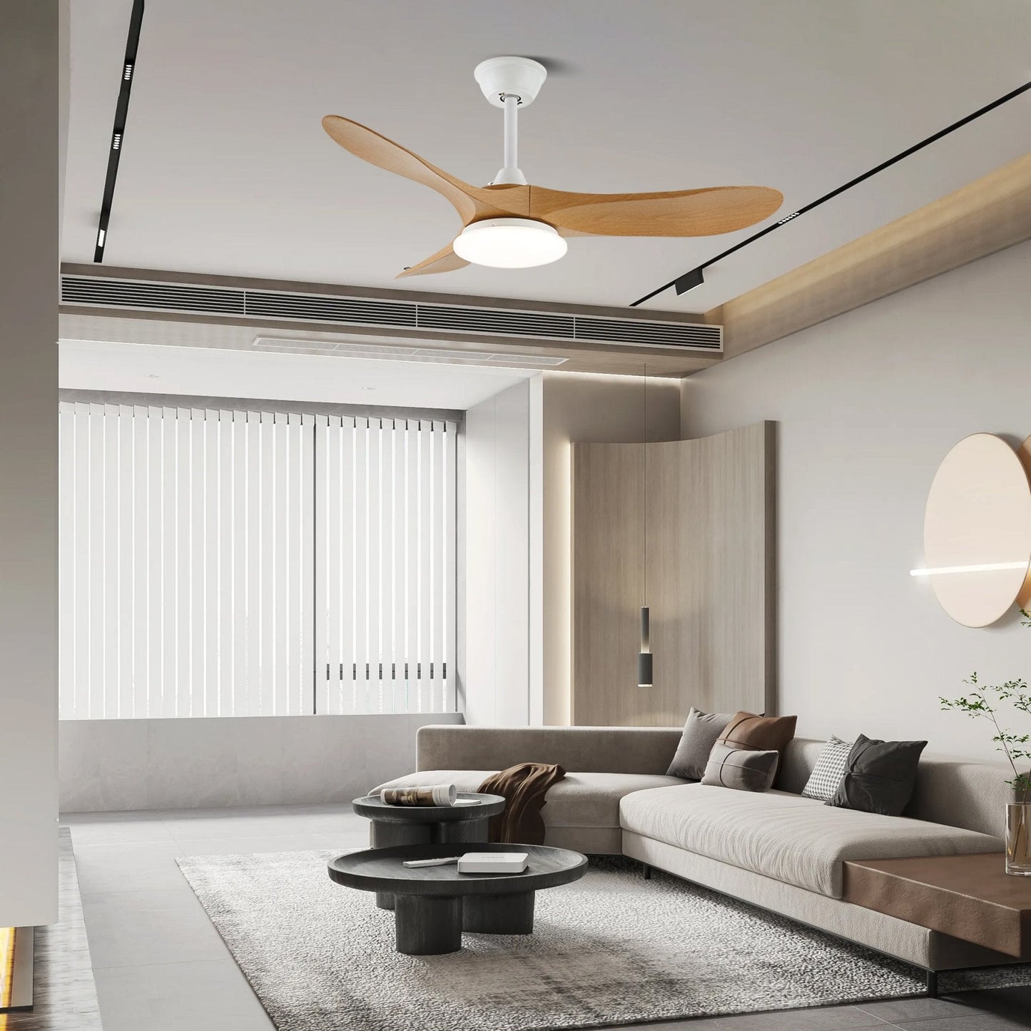 Maverick 42"/52" Ceiling-mounted light Ceiling Fan Light