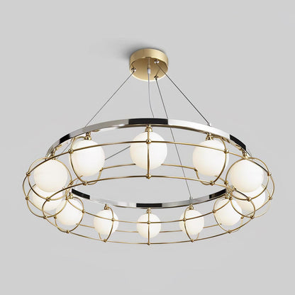 Maytoni Round Gasolier Chandelier