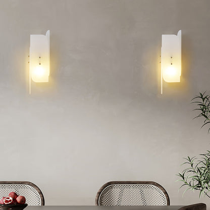 Megalith Alabaster Bracket light Wall Light