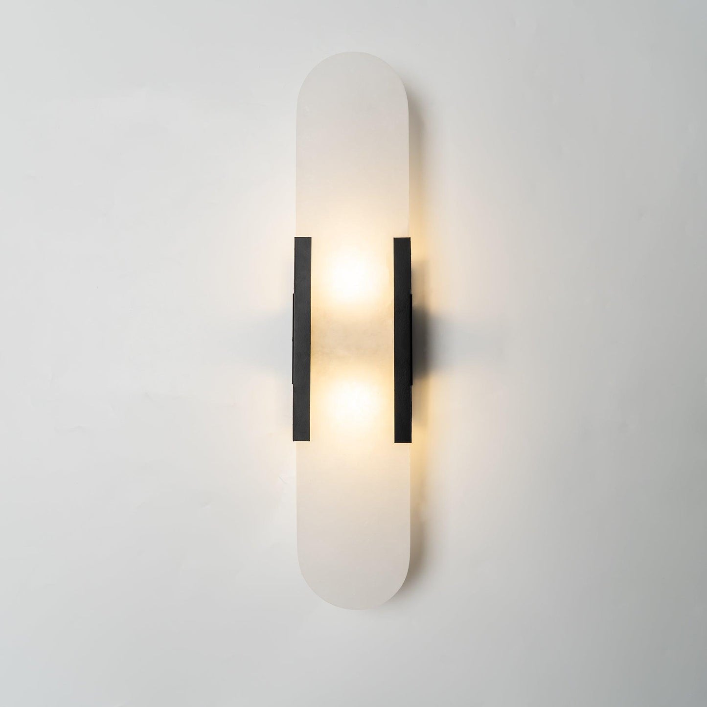 Melange Elongated Alabaster Bracket light Wall Lamp