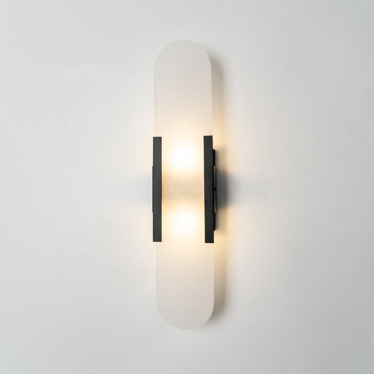 Melange Elongated Alabaster Bracket light Wall Lamp