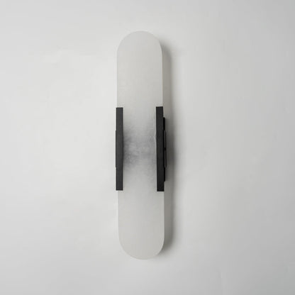 Melange Elongated Alabaster Bracket light Wall Lamp