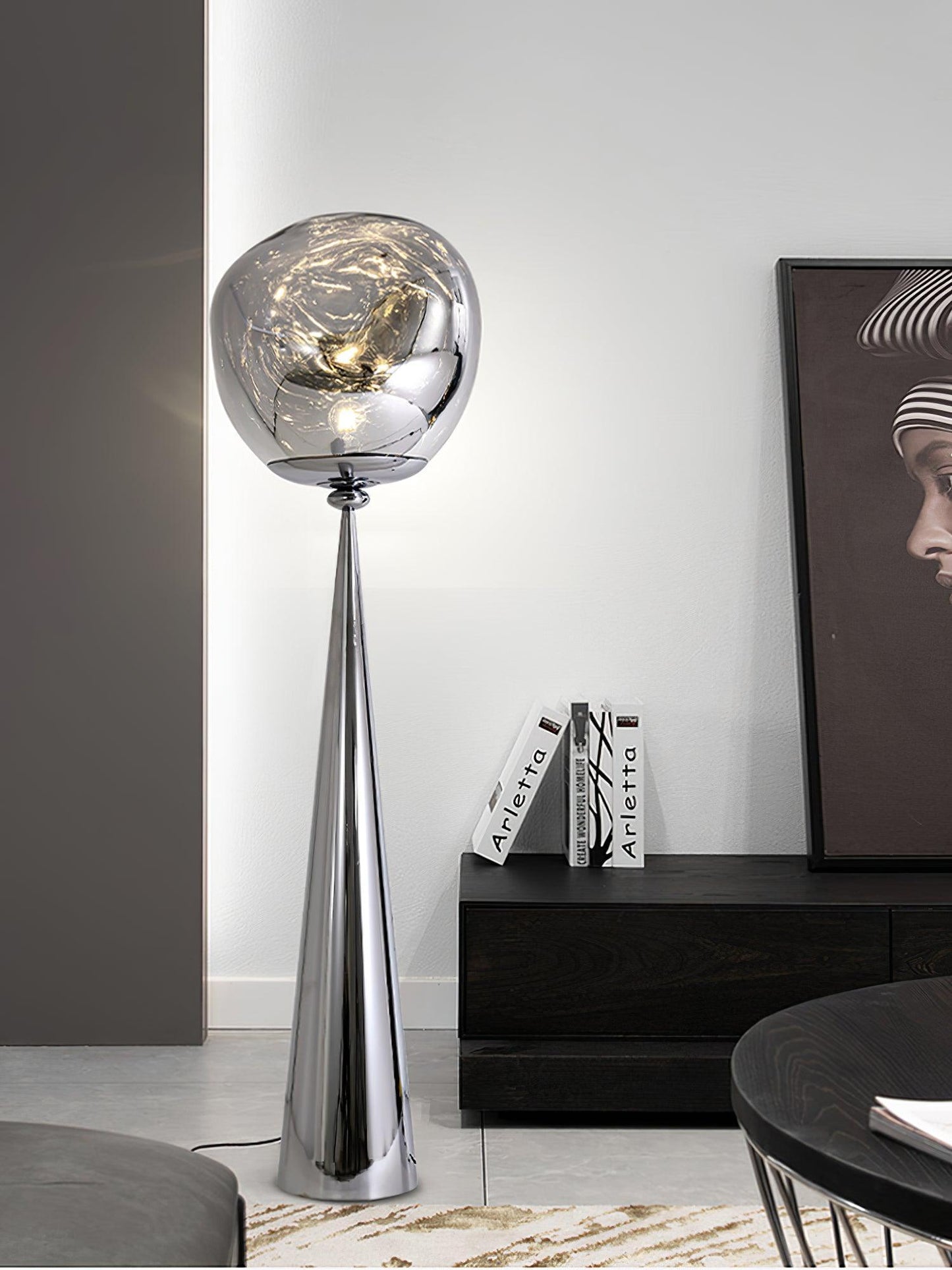 Cone Lava Tall Lamp Floor Lamp