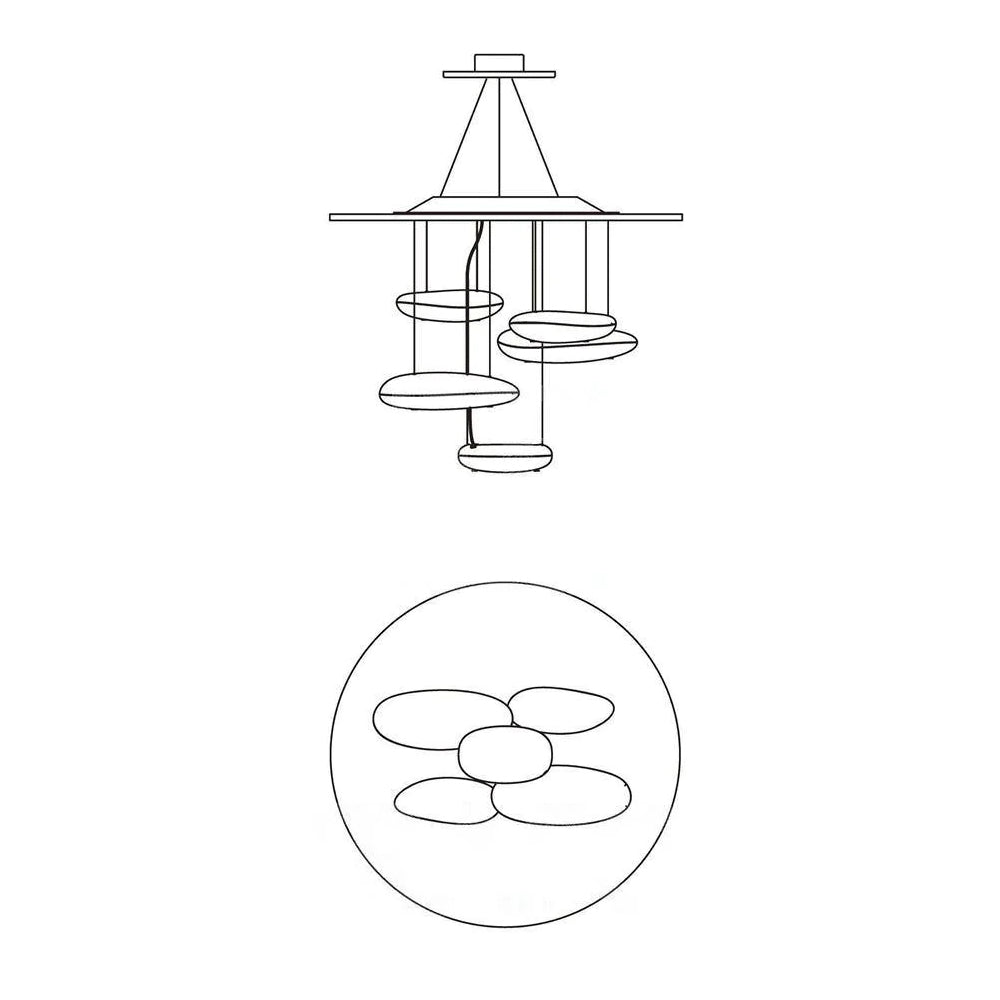 Mercury Ceiling fixture Ceiling Lamp