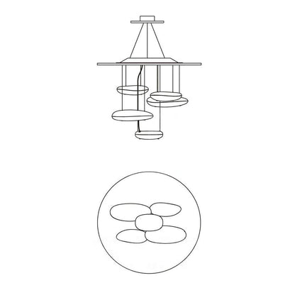 Mercury Ceiling fixture Ceiling Lamp