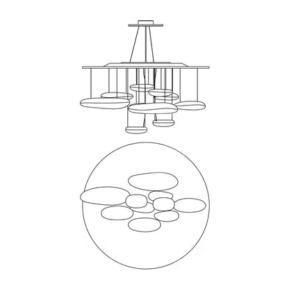 Mercury Ceiling fixture Ceiling Lamp