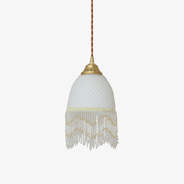 Mesh Tassel Glass Ceiling light fitting Pendant Light