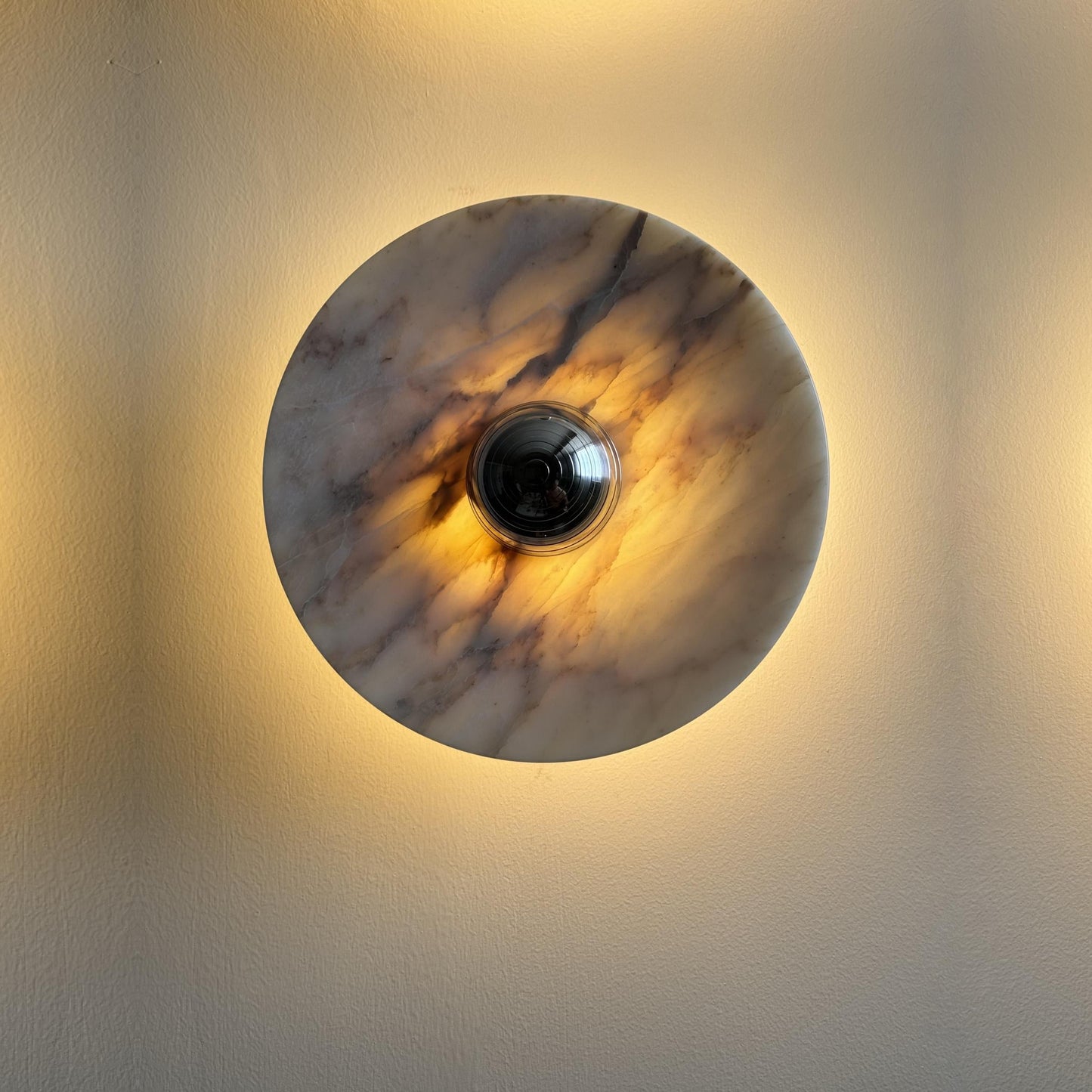 Messier Marble Rechargeable Wall-mounted light Wall Lamp