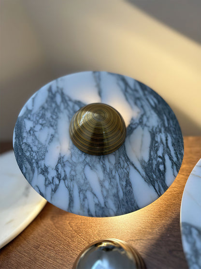 Messier Marble Rechargeable Wall-mounted light Wall Lamp