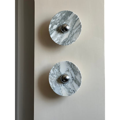 Messier Marble Rechargeable Wall-mounted light Wall Lamp