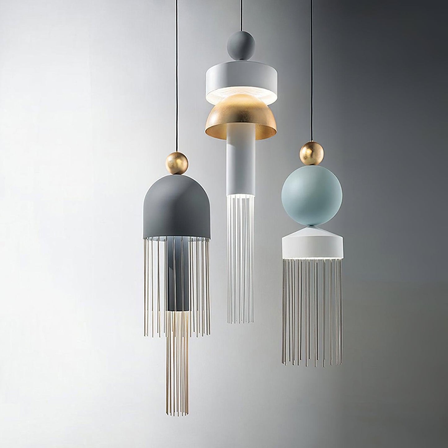 Metal Glass Drop light Pendant Light