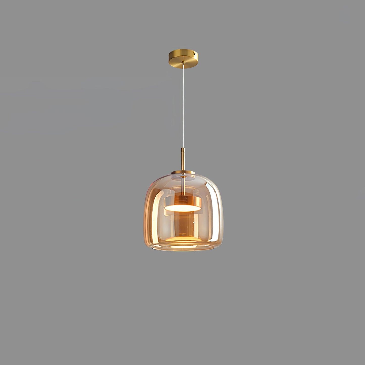 Metro Sphere Glass Droplight Pendant Lamp