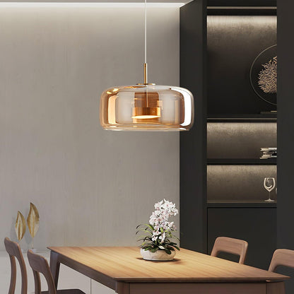 Metro Sphere Glass Droplight Pendant Lamp