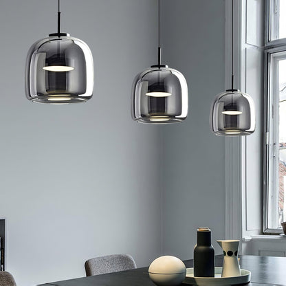 Metro Sphere Glass Droplight Pendant Lamp