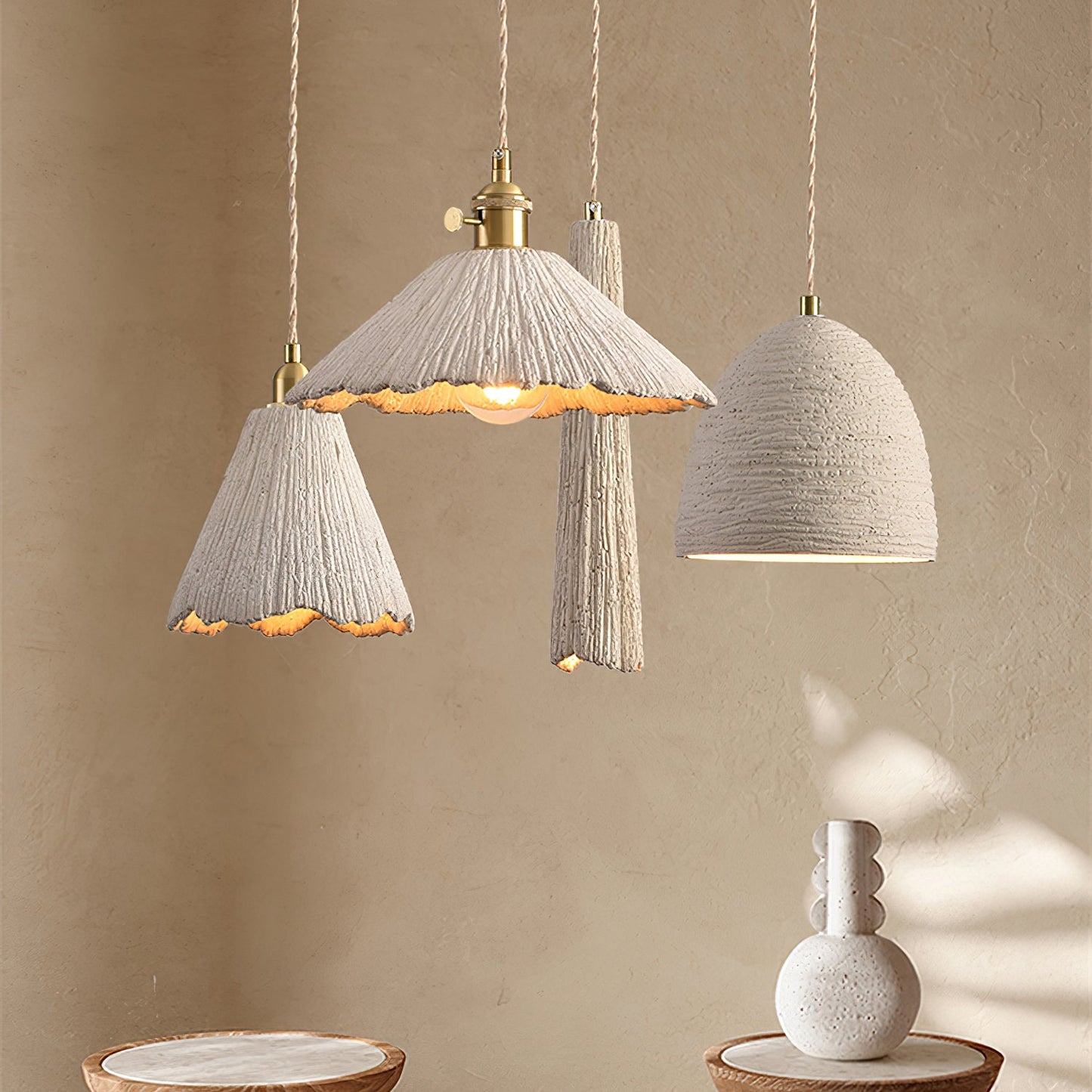 Microcement Houselight Pendant Lamp