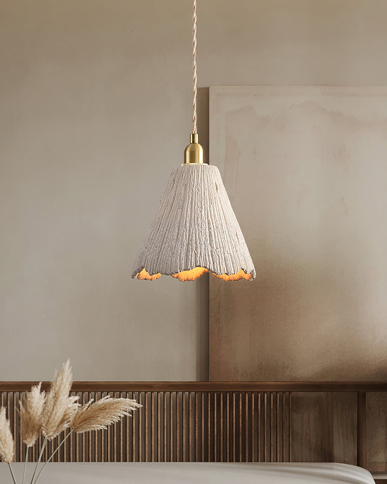 Microcement Houselight Pendant Lamp