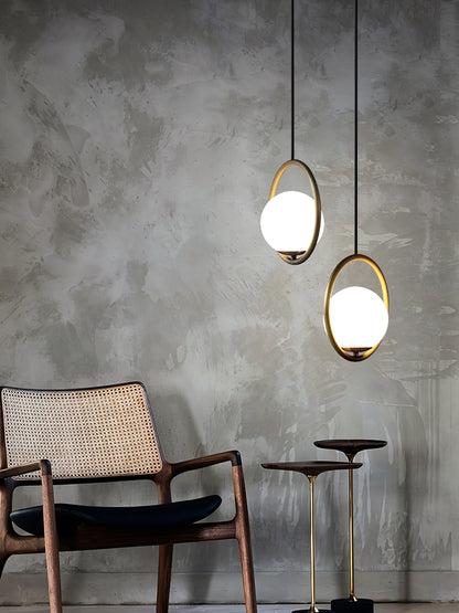 Mila Brass Houselight Pendant Light