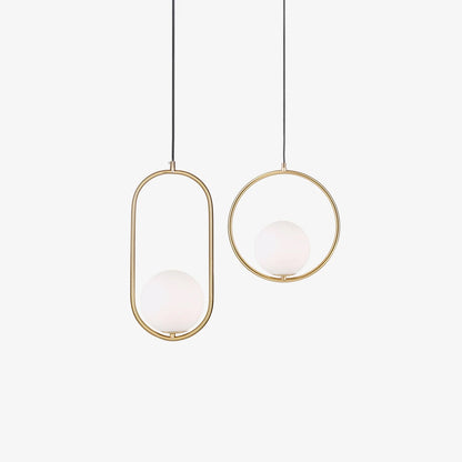 Mila Brass Houselight Pendant Light