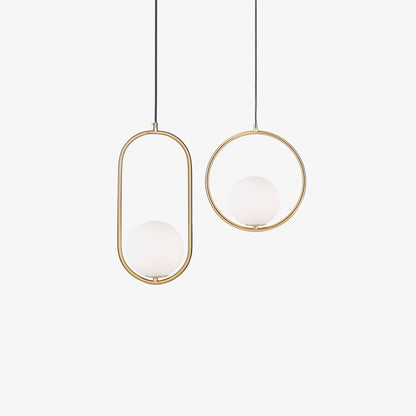 Mila Brass Houselight Pendant Light