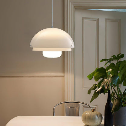 Milk White Layer Drop light Pendant Lamp