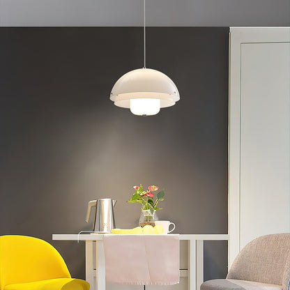 Milk White Layer Drop light Pendant Lamp