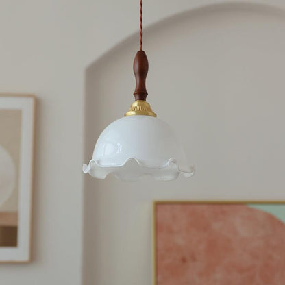 Milky Flower Ceiling light fitting Pendant Light