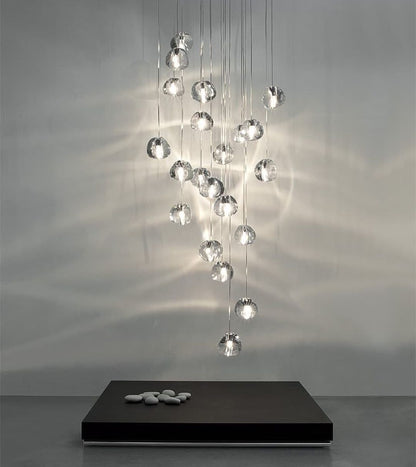 Cherry Crystal Houselight Pendant Lamp