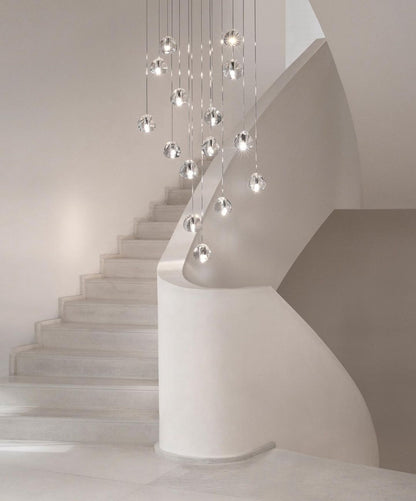 Cherry Crystal Houselight Pendant Lamp